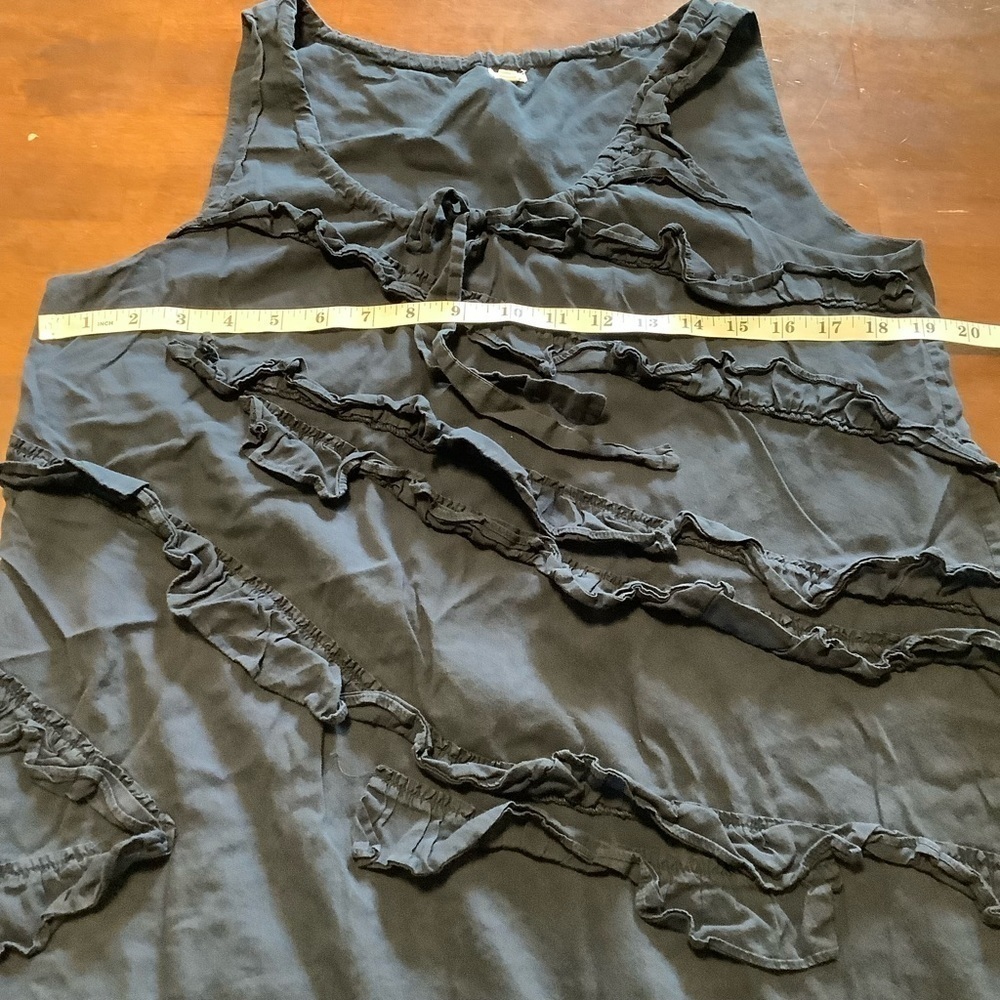 J. Crew Ruffled Dress. Size M - Picture 4 of 6